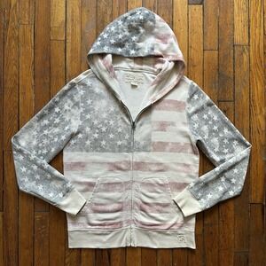 Ralph Lauren Denim & Supply Faded American Flag Hoodie Men M Designer Chief Kief